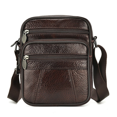 Bolso de Cuero Genuino para Negocios y Aventura al Aire Libre - Image 9