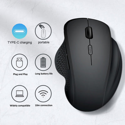 Ratón Inalámbrico para Notebook con Carga Inalámbrica - Image 8