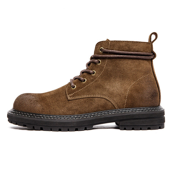 Botas Martin Retro Workwear de Caña Media Estilo Británico para Hombre