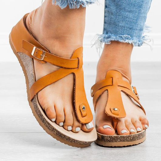 Sandalias Planas Explosion con Punta Abierta para Mujer - Image 9