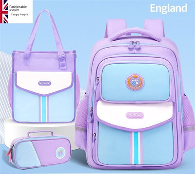 Mochila Escolar Ergonómica con Soporte Lumbar y Protección Impermeable - Image 21