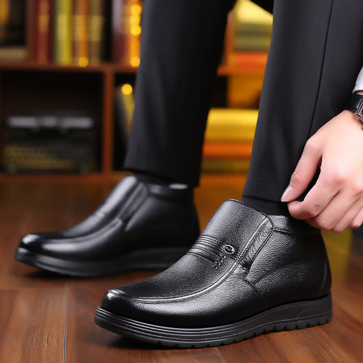Botas Altas de Invierno para Hombre con Terciopelo - Image 4
