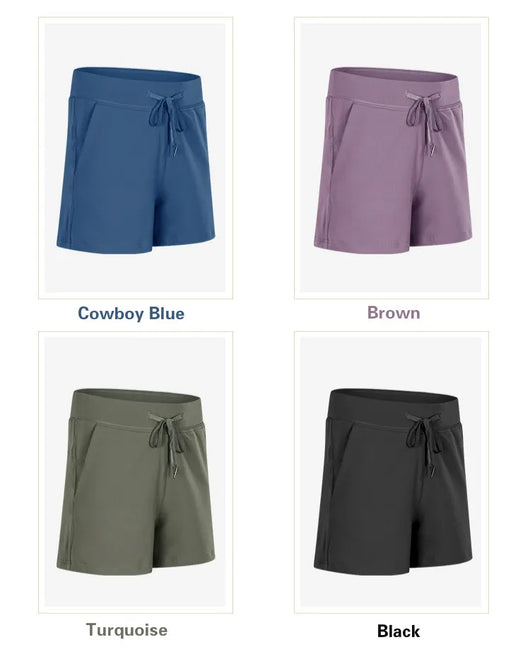 Shorts de Yoga con Bolsillos y Cintura Elástica - Image 10