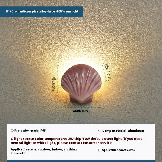 Lámpara LED de Pared Exterior Impermeable para Jardín Diseño Creativo - Image 11