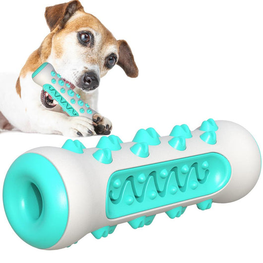 Juguete Masticable Resistente para Perros Grandes - Limpiador de Dientes con Sonido