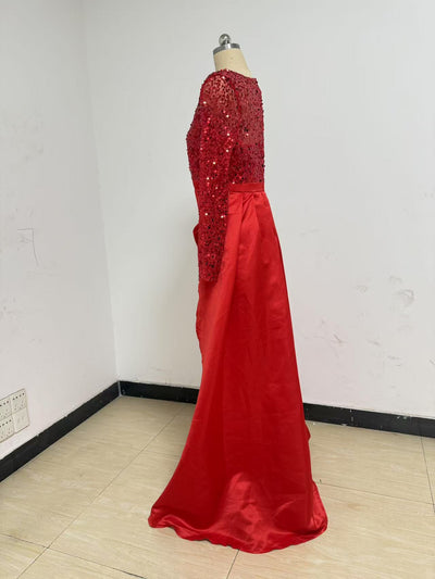 Vestido de Noche Reina de Lentejuelas Deslumbrante - Image 25