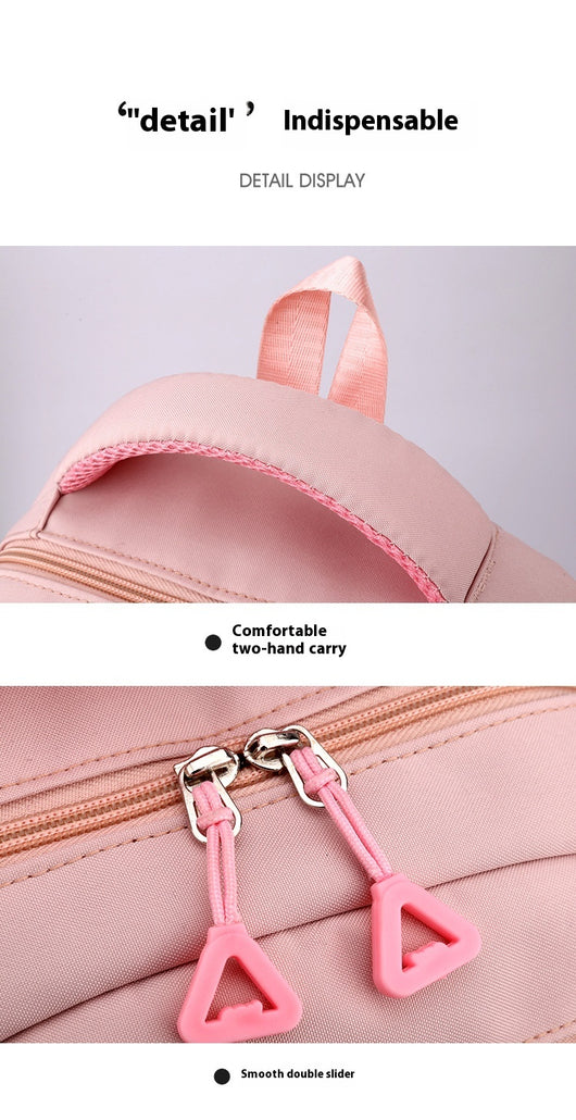 Mochila para Computadora Multicapa de Diseño Minimalista para Mujer - Image 14
