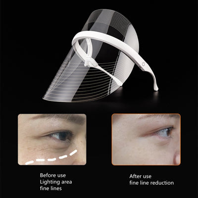 Máscara LED Recargable de Fototerapia para Rejuvenecimiento Facial - Image 4