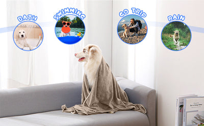 Toalla Absorbente de Microfibra para Mascotas - Secado Rápido - Image 7