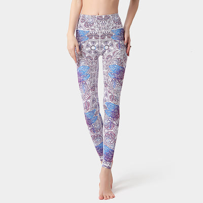 Pantalones de Yoga Estampados de Secado Rápido - Image 14