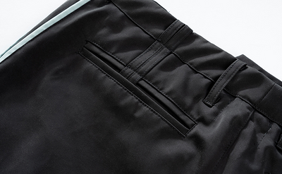 Pantalones Sueltos de Seda Plisada para Hombre - Comodidad Casual - Image 13