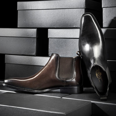 Botas Martin de Cuero Genuino Estilo Británico Forradas en Terciopelo - Image 4