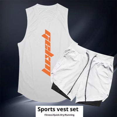 Conjunto Deportivo para Hombre - Chaleco y Shorts para Correr y Entrenamiento - Image 9
