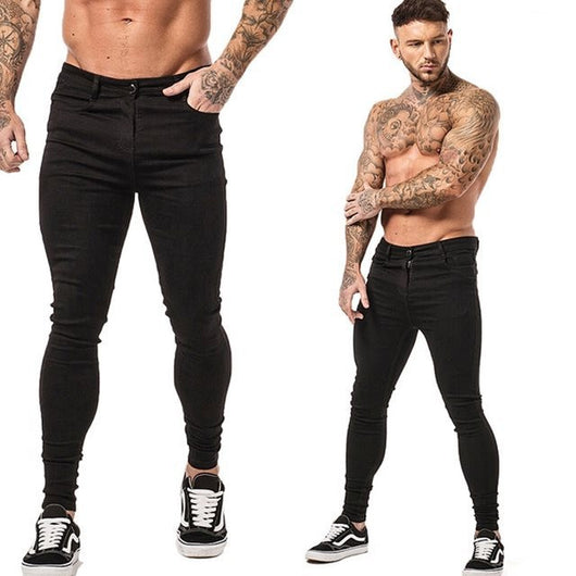 Pantalones Jeans Patchwork Fit Clásico para Hombre - Image 13
