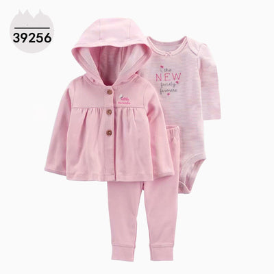 Conjunto Infantil 3 Piezas: Sudadera con Capucha, Manga Larga y Pantalón - Image 21