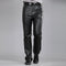 Pantalones de Cuero Genuino Slim Fit para Hombre - Cálidos y Resistentes