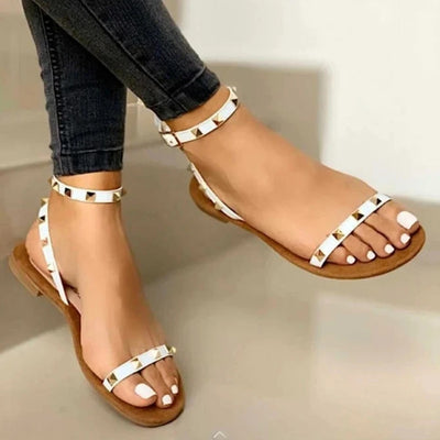 Sandalias con Hebilla y Remaches para Mujer - Image 3