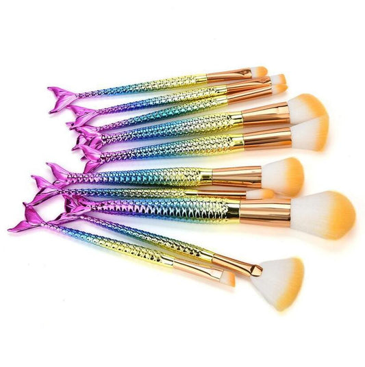 Brochas de Maquillaje Sirena