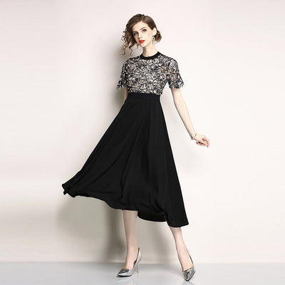 Blusa de Encaje Elegante Manga Corta Premium - Image 5