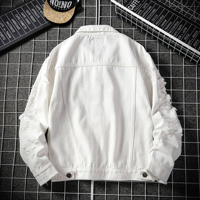 Chamarra de Mezclilla Talla Grande para Hombre - Image 9