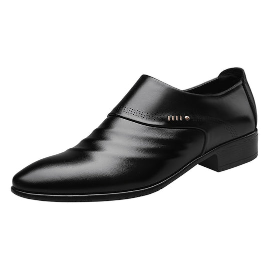 Zapatos de Cuero para Hombre con Punta Afilada - Estilo Casual Elegante