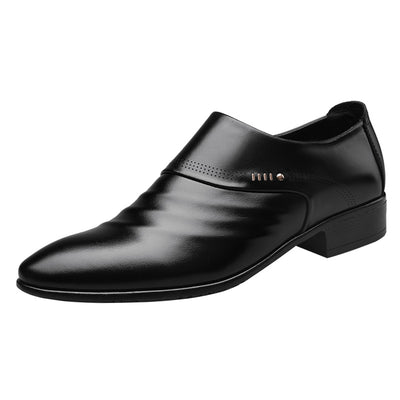 Zapatos de Cuero para Hombre con Punta Afilada - Estilo Casual Elegante