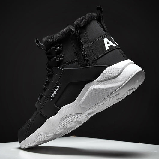 Zapatillas Deportivas Altas de Algodón - Image 3