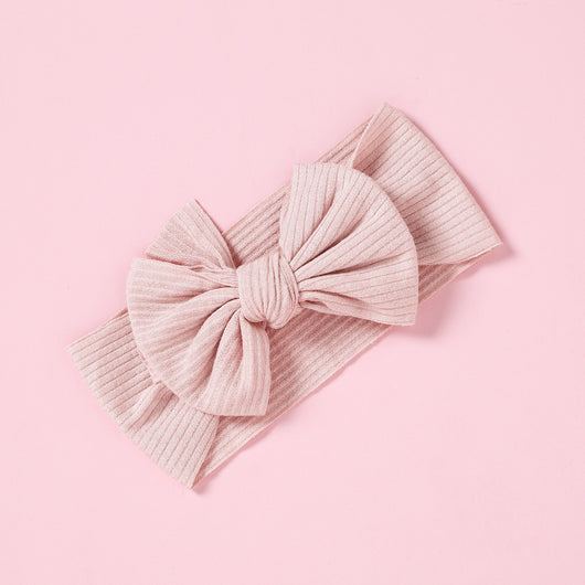 Diadema Elástica Ancha con Moño para Bebé y Niña - Image 13