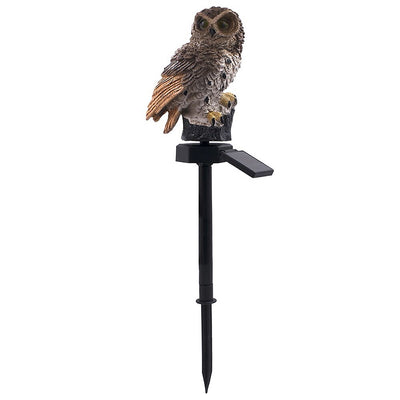 Lámpara Solar de Jardín con Búho LED - Iluminación Exterior Automática - Image 9