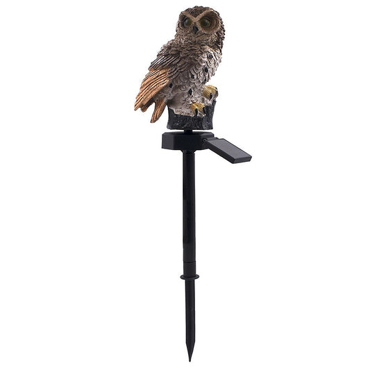 Lámpara Solar de Jardín con Búho LED - Iluminación Exterior Automática - Image 9