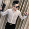Camisa de Encaje Transparente para Hombre - Estilo Clubwear Moderno
