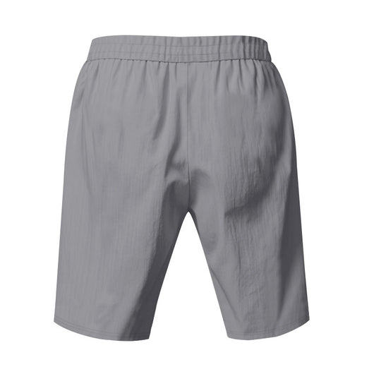Shorts de Lino Sueltos para Hombre - Estilo Playa Casual Lavado - Image 34