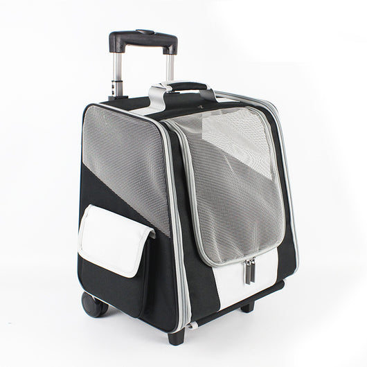 Mochila Transportadora Respirable para Mascotas con Ruedas - Image 4