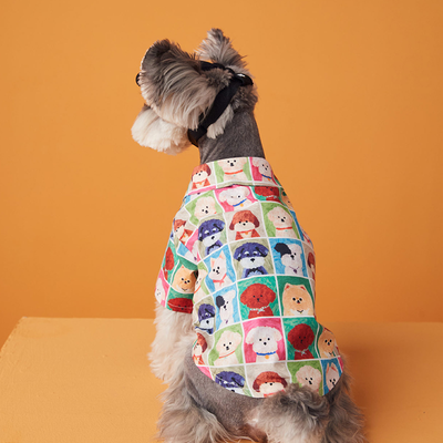 Vestido Infantil Cachorrito Flores con Lunares - Image 17