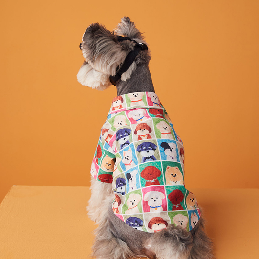 Vestido Infantil Cachorrito Flores con Lunares - Image 17