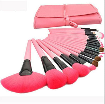 Set de 24 Brochas de Maquillaje Profesional Negro - Image 5