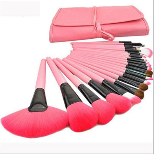 Set de 24 Brochas de Maquillaje Profesional Negro - Image 5