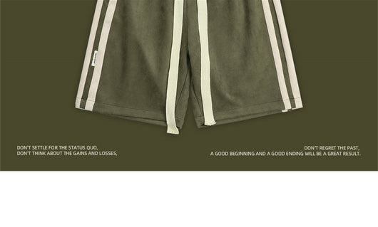 Shorts Deportivos Suede Sueltos para Niños - Estilo Trendy - Image 9
