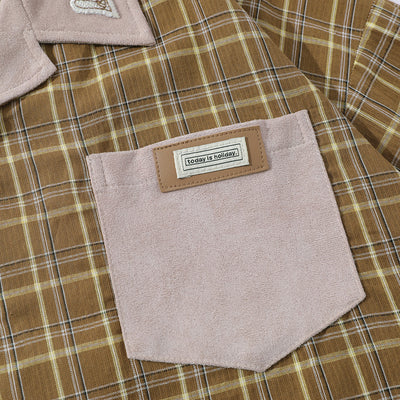 Camisa de Cuadros Manga Corta para Hombre - Image 5
