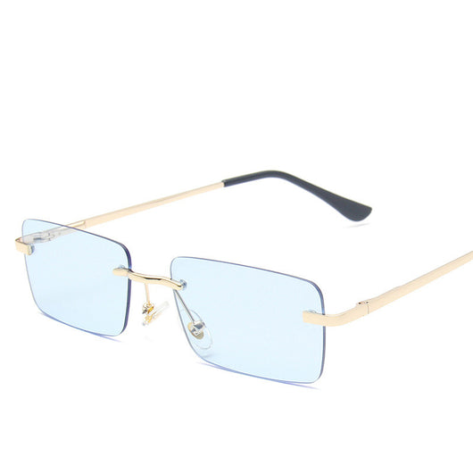 Gafas de Sol Cuadradas sin Marco para Mujer - Image 7