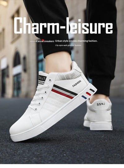 Zapatillas Deportivas Mid-Top para Hombre - Comodidad y Estilo - Image 6