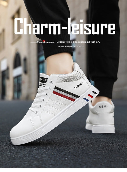 Zapatillas Deportivas Mid-Top para Hombre - Comodidad y Estilo - Image 6