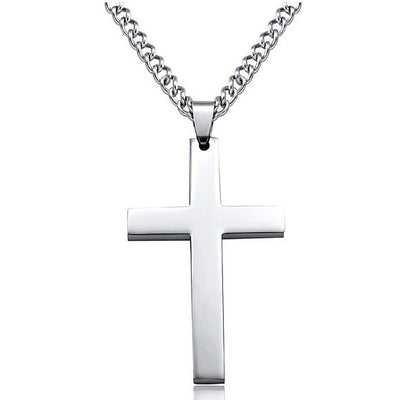 Colgante de Cruz para Hombre | Joyería Clásica de Acero Inoxidable - Image 11