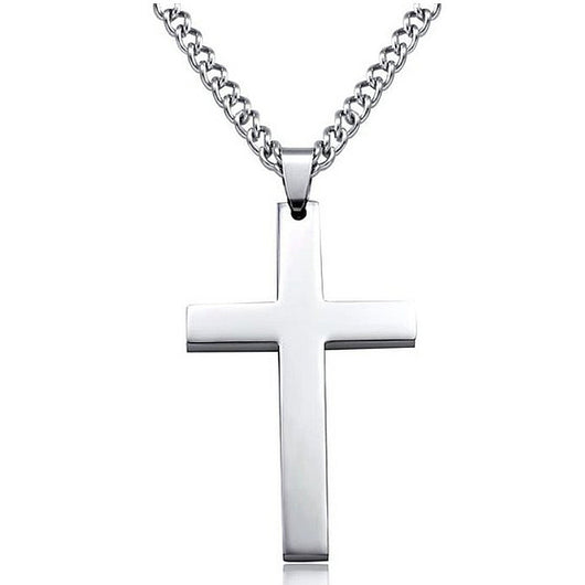 Colgante de Cruz para Hombre | Joyería Clásica de Acero Inoxidable - Image 11