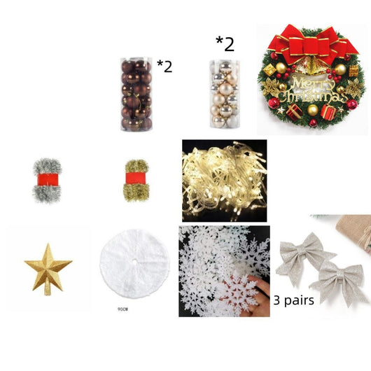 Árbol de Navidad Miniatura Decorativo de Escritorio - Image 28