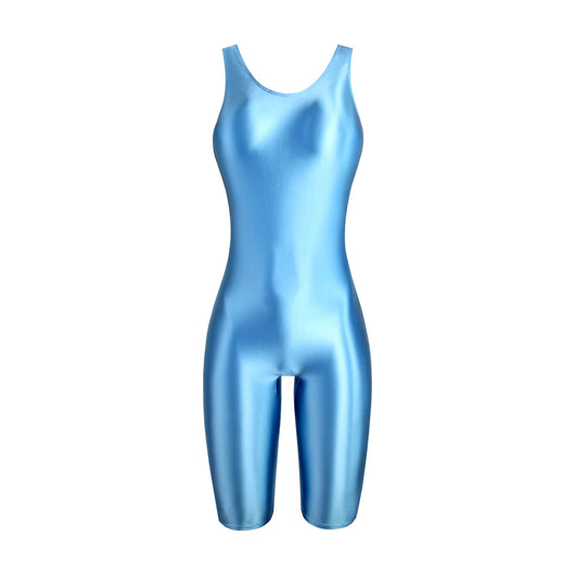 Pantalón Deportivo Ajustado Brillante de Cinco Puntos para Mujer - Image 11