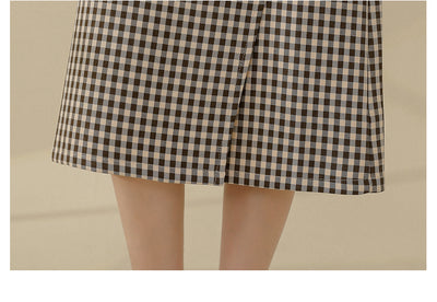 Falda Escocesa Midi para Mujer - Image 9