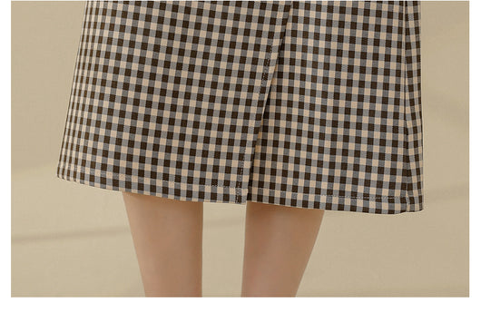 Falda Escocesa Midi para Mujer - Image 9