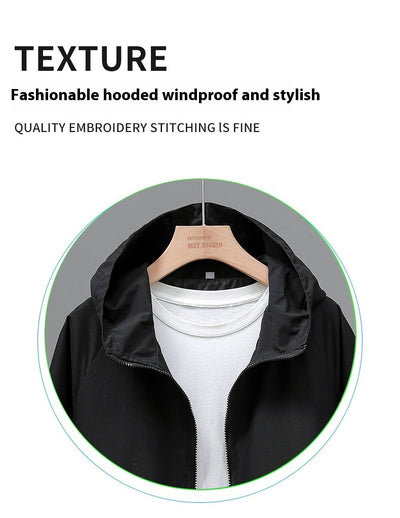 Chaqueta Hoodie Suelta Cropped Talla Grande Mujer - Ligera y Casual - Image 11
