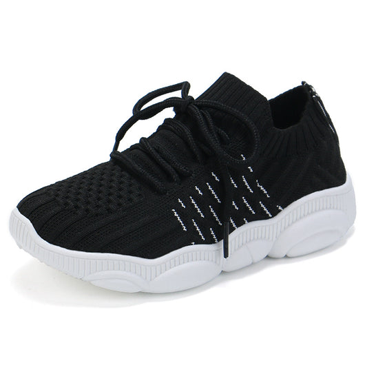 Zapatillas Deportivas Tejidas con Cordones para Niños - Primavera y Otoño - Image 25